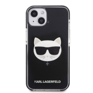 Оригинален твърд гръб KARL LAGERFELD Choupette Head KLHCP13MTPECK - iPhone 13 черен - Img 3