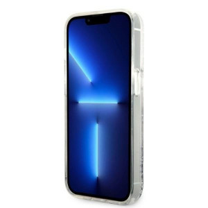 Оригинален твърд гръб KARL LAGERFELD Glitter Choupette Head KLHCP14XLNHCS - iPhone 14 Pro Max сребрист - Img 5
