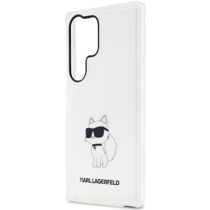 Оригинален твърд гръб KARL LAGERFELD Ikonik Choupette KLHCS23LHNCHTCT - Samsung Galaxy S23 Ultra прозрачен - Img 6