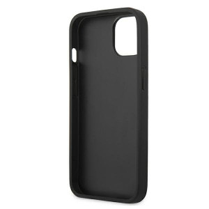 Оригинален твърд гръб KARL LAGERFELD Leather Ikonik Karl's Head Metal KLHCP13SPKMP - iPhone 13 mini розов - Img 7