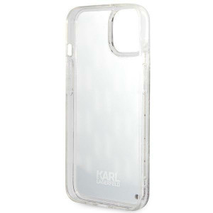 Оригинален твърд гръб KARL LAGERFELD Liquid Glitter Monogram KLHCP14MLMNMK - iPhone 14 Plus черен - Img 7