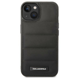 Оригинален твърд гръб KARL LAGERFELD Puffy Elongated Logo KLHCP14MPSQAK - iPhone 14 Plus черен - Img 3