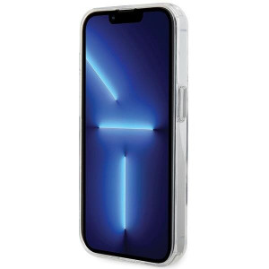 Оригинален твърд гръб KARL LAGERFELD Ring Stand Choupette Head MagSafe KLHMP15XHMRSCHH - iPhone 15 Pro Max бял - Img 5