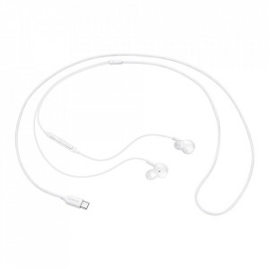 Оригинални слушалки SAMSUNG с Type-C IC-100BWE бели - Img 2