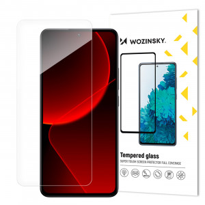 Плосък закален стъклен протектор 9H WOZINSKY - Xiaomi 13T / 13T Pro - Img 1