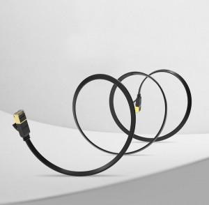 Плосък интернет кабел UGREENRJ45 cat.7 STP LAN 10 Gb/s 10m черен (NW106 11265) - Img 15