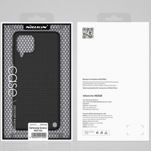 Подсилен гръб с гел рамка NILLKIN Textured - Samsung Galaxy M53 черен - Img 5