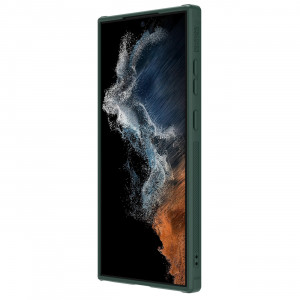 Подсилен гръб с подвижно покритие за камерата NILLKIN Textured S - Samsung Galaxy S22 Ultra зелен - Img 6