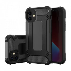 Подсилен гръб Hybrid Armor - iPhone 12 Pro Max черен - Img 3