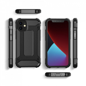 Подсилен гръб Hybrid Armor - iPhone 12 Pro Max черен - Img 8
