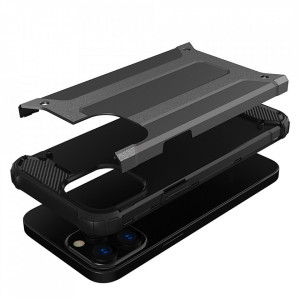 Подсилен гръб Hybrid Armor - iPhone 13 Pro черен - Img 6