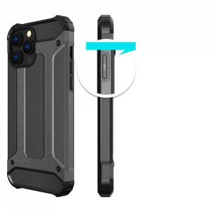 Подсилен гръб Hybrid Armor - iPhone 13 Pro Max син - Img 6