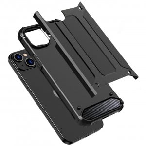 Подсилен гръб Hybrid Armor - iPhone 15 Plus черен - Img 4