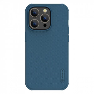 Подсилен гръб NILLKIN Super Frosted Shield Pro MagSafe - iPhone 14 Pro Max син - Img 1