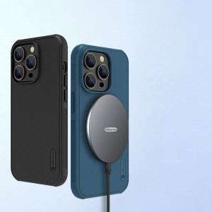 Подсилен гръб NILLKIN Super Frosted Shield Pro MagSafe - iPhone 14 Pro Max черен - Img 7