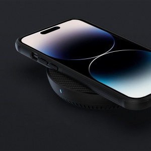 Подсилен гръб NILLKIN Super Frosted Shield Pro MagSafe - iPhone 14 Pro Max син - Img 10