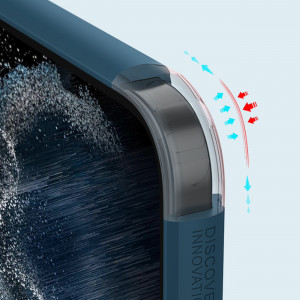 Подсилен гръб NILLKIN Super Frosted Shield Pro - Samsung Galaxy S23 Ultra зелен - Img 9