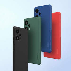 Подсилен гръб NILLKIN Super Frosted Shield Pro - Xiaomi Redmi Note 12 Turbo / Poco F5 черен - Img 7