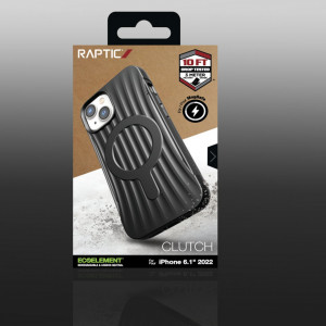 Подсилен гръб Raptic X-Doria Clutch MagSafe - iPhone 14 черен - Img 6