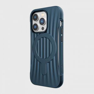 Подсилен гръб Raptic X-Doria Clutch MagSafe - iPhone 14 Pro син - Img 7