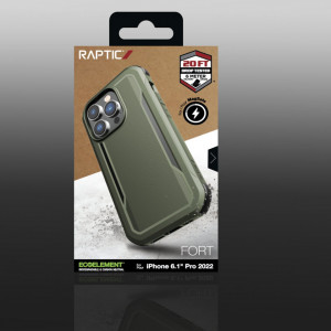 Подсилен гръб Raptic X-Doria Fort MagSafe - iPhone 14 Pro зелен - Img 9
