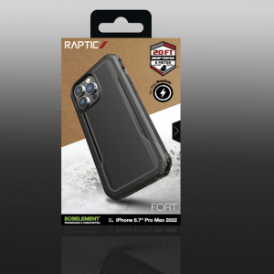 Подсилен гръб Raptic X-Doria Fort MagSafe - iPhone 14 Pro Max черен - Img 5