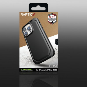 Подсилен гръб Raptic X-Doria Slim - iPhone 14 Pro черен - Img 5