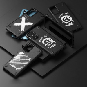 Подсилен гръб RINGKE Onyx - Samsung Galaxy A72 (боя) черен - Img 4