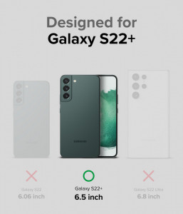 Подсилен гръб RINGKE Onyx - Samsung Galaxy S22+ (графити) черен - Img 6