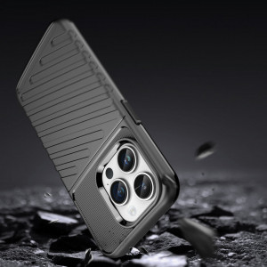 Подсилен гръб Thunder - iPhone 14 Pro Max черен - Img 3