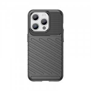 Подсилен гръб Thunder - iPhone 15 Pro черен - Img 1