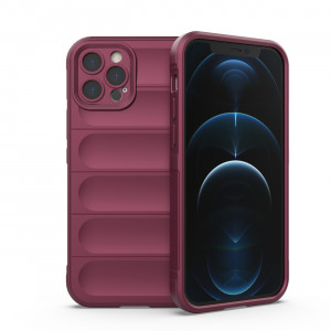 Подсилен гъвкав гръб Magic Shield - iPhone 12 Pro червен - Img 1