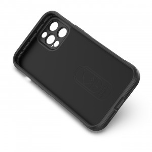 Подсилен гъвкав гръб Magic Shield - iPhone 12 Pro Max тъмносин - Img 2