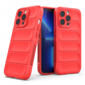 Подсилен гъвкав гръб Magic Shield - iPhone 13 Pro Max червен - Img 7