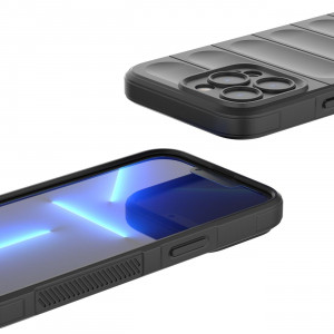 Подсилен гъвкав гръб Magic Shield - iPhone 13 Pro Max черен - Img 11