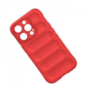Подсилен гъвкав гръб Magic Shield - iPhone 14 Pro бордо - Img 18
