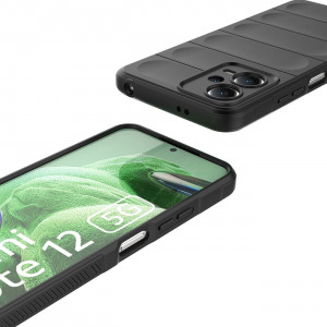 Подсилен гъвкав гръб Magic Shield - Xiaomi Poco X5 / Redmi Note 12 черен - Img 11