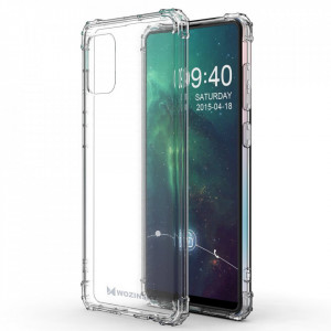 Подсилен силиконов гръб WOZINSKY Anti Shock Military Grade - Samsung Galaxy M51 прозрачен - Img 3