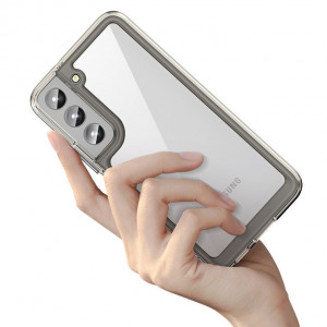 Прозрачен гръб с гел рамка Outer Space - Samsung Galaxy S22+ прозрачен - Img 7