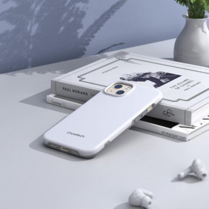 Противоударен гръб CHOETECH MFM Anti-drop MagSafe - iPhone 13 бял - Img 5