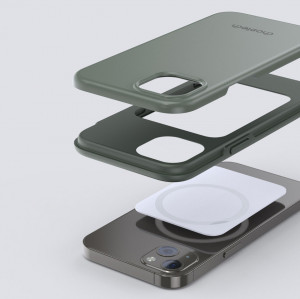 Противоударен гръб CHOETECH MFM Anti-drop MagSafe - iPhone 13 mini черен - Img 7