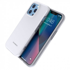 Противоударен гръб CHOETECH MFM Anti-drop MagSafe - iPhone 13 Pro бял - Img 7