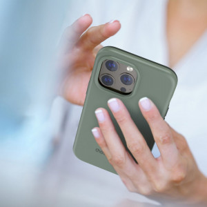 Противоударен гръб CHOETECH MFM Anti-drop MagSafe - iPhone 13 Pro Max зелен - Img 6