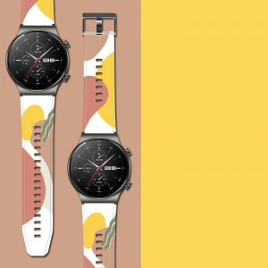 Силиконова каишка Moro - Huawei Watch GT 2 Pro (8) камуфлаж - Img 3