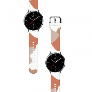Силиконова каишка Moro - Samsung Galaxy Watch4 Classic 42mm (5) камуфлаж - Img 2