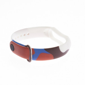 Силиконова каишка Moro - Xiaomi Mi Band 6 / Mi Band 5 (8) камуфлаж - Img 2