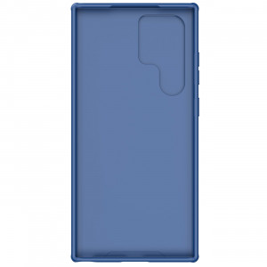 Силиконов гръб с подвижно покритие за камерата NILLKIN CamShield S - Samsung Galaxy S23 Ultra син - Img 7