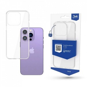 Силиконов гръб 3mk Armor - iPhone 14 Pro прозрачен