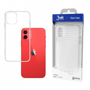 Силиконов гръб 3mk Clear - iPhone 12 mini прозрачен