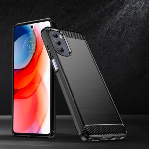 Силиконов гръб Carbon - Moto g stylus 2022 черен - Img 5